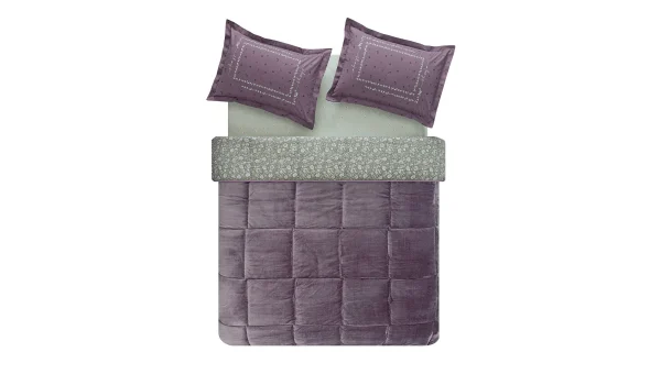 Puffy Lela Threefy Set - Kül Moru Uyku Seti - Görsel 3