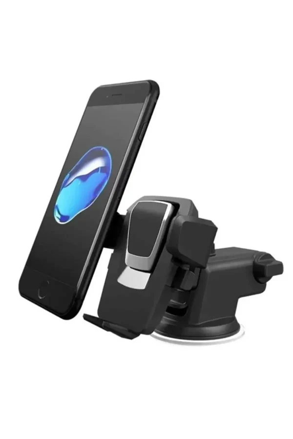 JX-32 Siyah Araç Telefon Braketi, Araba Telefon Tutucu - Görsel 2