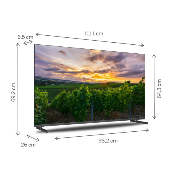 Android TV 50" QLED - Görsel 2