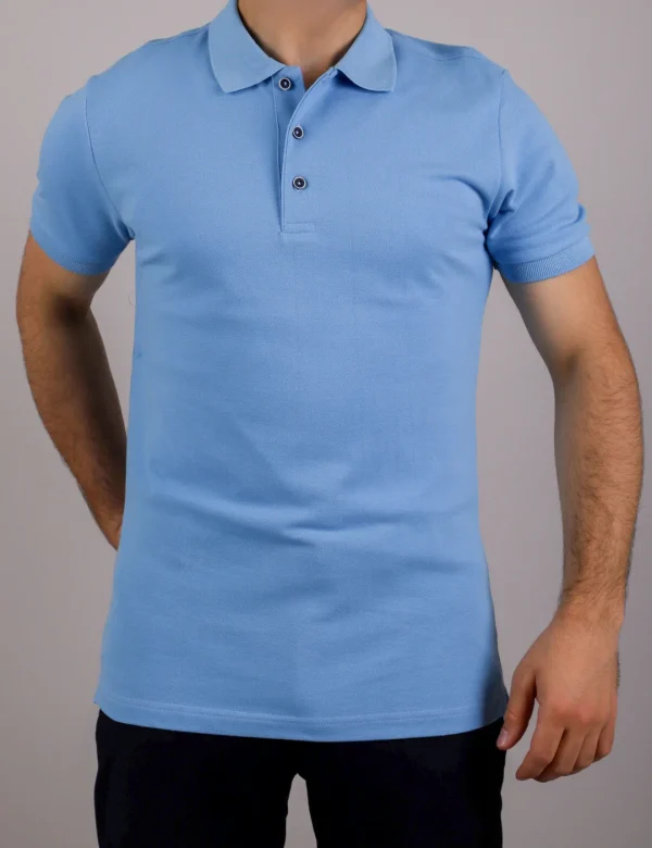 UMR Mavi Renk Polo Yaka T-Shirt