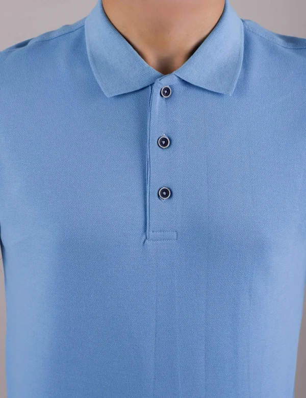 UMR Mavi Renk Polo Yaka T-Shirt - Görsel 2