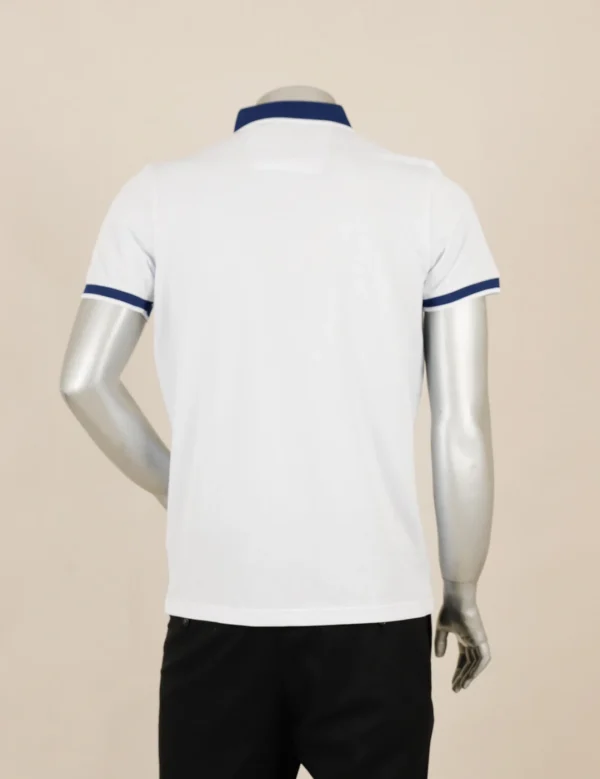 R-GERMEN Polo Yaka Beyaz Renk T-shirt - Görsel 3