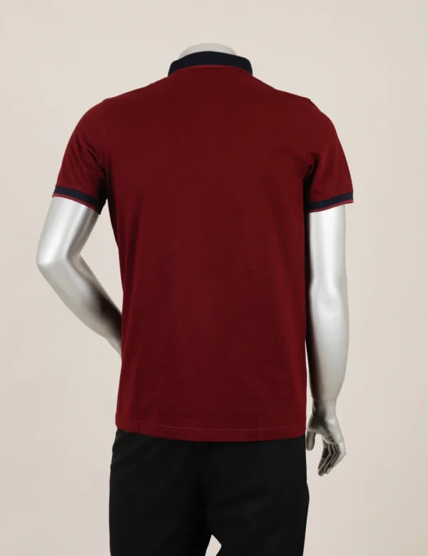 R-GERMEN Polo Yaka Kırmızı Renk T-shirt - Görsel 3