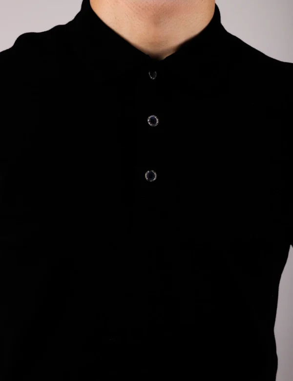 UMR Siyah Renk Polo Yaka T-Shirt - Görsel 2