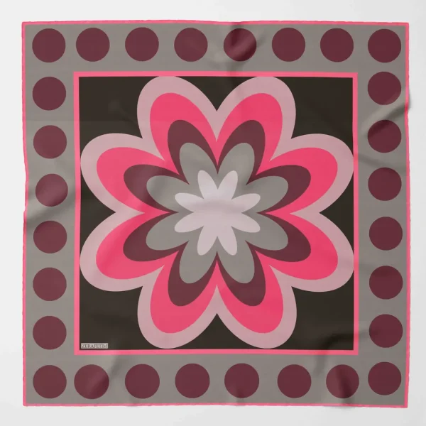 Zerafetim Twill İpek Radyal Pembe