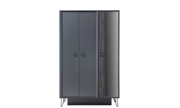 Henin Black Gardırop - Görsel 3