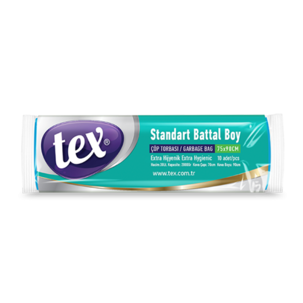 Tex Battal Boy Çöp Torbası Mavi