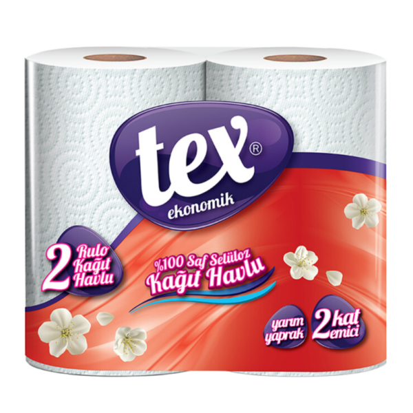 Tex Havlu Kağıt 2 Rulo (100 Yaprak)