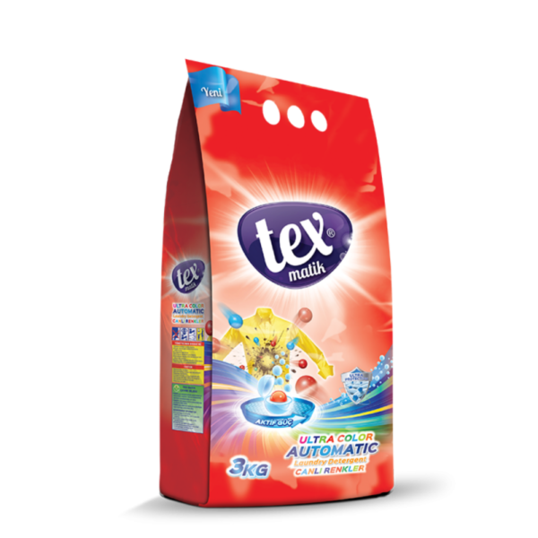 Tex Matik Canlı Renkler 3 KG