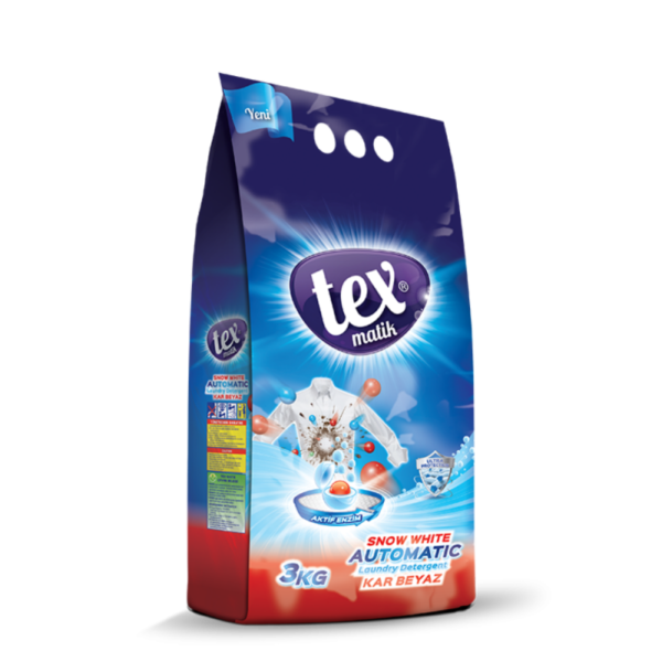 Tex Matik Kar Beyaz 3 KG
