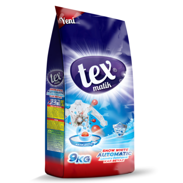 Tex Matik Kar Beyaz 9 KG