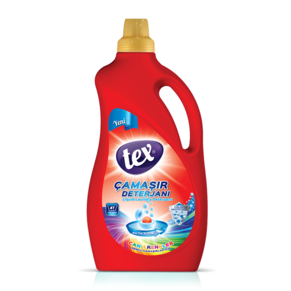 Tex Sıvı Çamaşır Deterjanı Canlı Renkler 2.5 lt