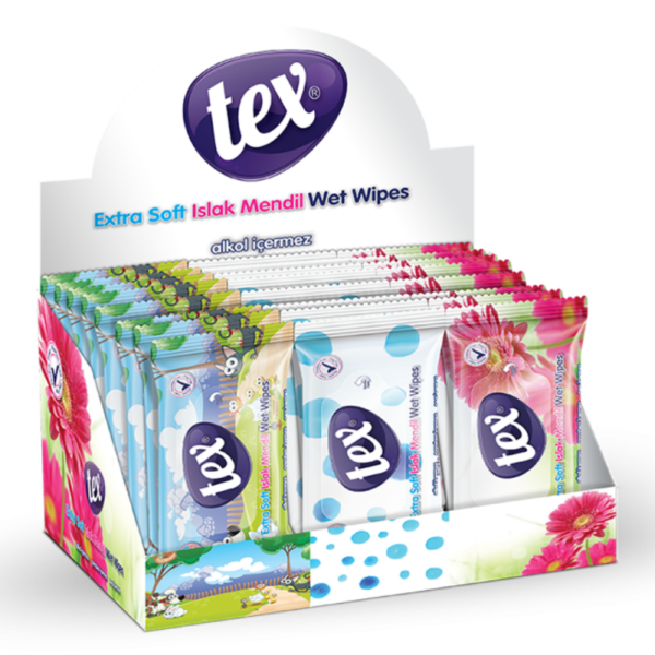 Tex Soft Islak Cep Mendil 36’lı