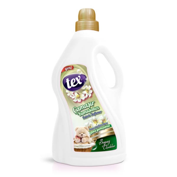Tex Çamaşır Yumuşatıcıları Beyaz Çiçekler 4 lt