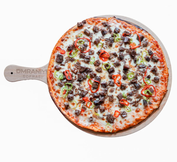 Kavurmalı Pizza  (Büyük Boy 36cm)